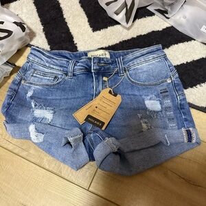 Amazon Women's Distressed Blue Jean Shorts